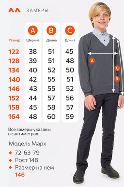 Джемпер-рубашка для мальчика Happyfox