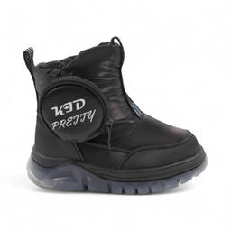 Дутики зимние В6063-21 черные - BONCY фото 2