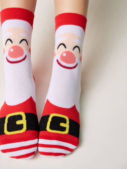 Цена за 2 пары. Носки новогодние красный - Conte elegant фото 2