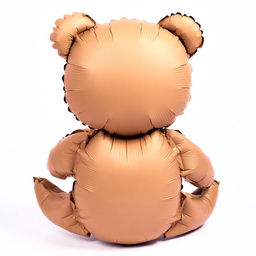 Воздушный шар фольгированный 26" Медведь с сердцем, матовый, под воздух
