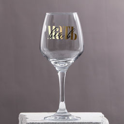 Бокал для вина с надписью «Вся в мать», 350 мл