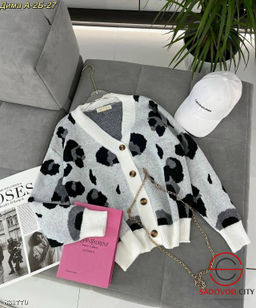 Кардиган женский с принтом