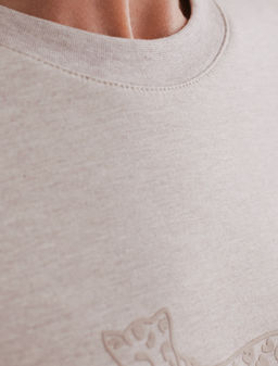 Футболка из премиального хлопка с авторским принтом - Vilatte фото 6