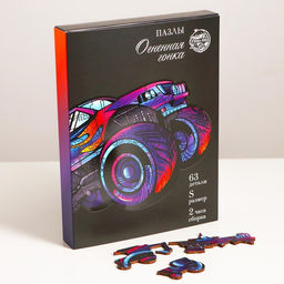 Пазлы фигурные Огненная гонка - Puzzle фото 3