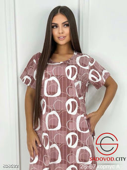 Туника женская с принтом - Bruno фото 2