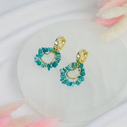 Серьги из Бюризы - Радуга самоцветов фото 2