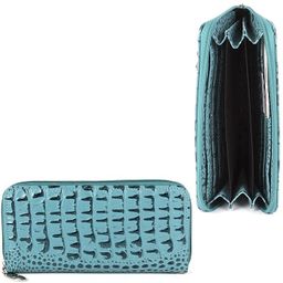 Портмоне женское Cayman-405К н/к, 3 отд, 11 карм, на молнии, бирюза КЛ (97) 165048