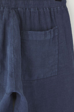 TRENDYOL MAN Premium Gri %100 Keten Straight Fit Lastikli Beli Baglamal? Pantolon TMNSS24PL00018 - Trendyolmilla фото 24