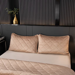 Велюровое покрывало ромб OVF040 240*260