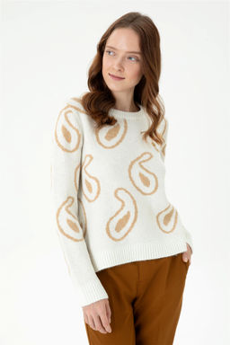 U. S. Polo Assn Женский кремовый свитер - U.s. polo assn фото 8