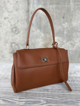 Женская кожаная сумка-портфель 8399-2 Рыжий