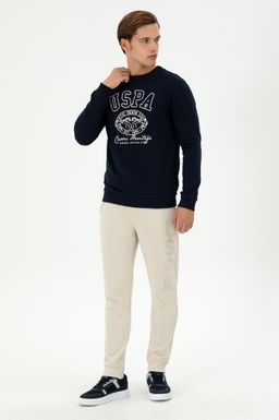 Мужской темно-синий свитшот - U.s. polo assn фото 4
