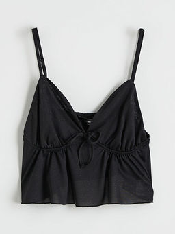 V Yaka Kad?n ?ortlu Pijama Tak?m?