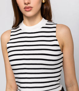 Топ #КТ0222, белый