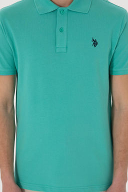 Erkek Slim Fit Polo Yaka Mint Basic Ti__rt - U.s. polo assn фото 6