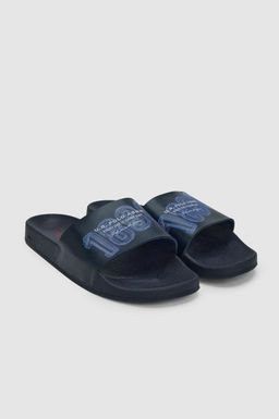 Erkek Lacivert Terlik