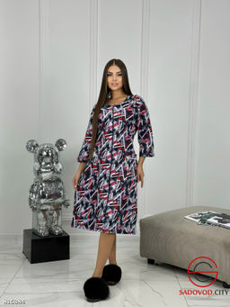 Халат женский с начесом - Bruno фото 2