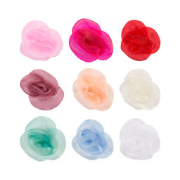 BLITZ 01 Цветок розочка большая 9 шт №041 голубой