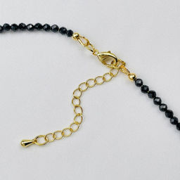 Бусы-Чокер из камня Шпинель 42 см +