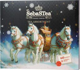 SebaSTea. Новый год. Ассорти Тройка II карт.упаковка, 60 пак.