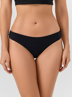 Цена за 2 штуки! Трусы бразилиана женские черные - Mark formelle фото 2