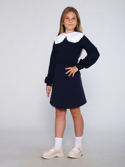 Воротничок "Сентябрь" белый