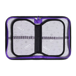 Пенал школьный, 3 секции, 14×21×4 см «Знаки»