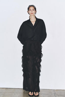 ZW COLLECTION OVERSIZE SHIRT - Zara фото 10