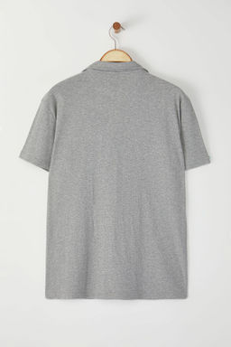 TRENDYOL MAN Ekru Regular/Normal Kesim Dokulu Basic Polo Yaka T-shirt TMNSS25PO00000 - Trendyolmilla фото 7