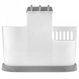 Подставка для столовых приборов пластмассовая 19х25х14,5см, смоки (Россия)