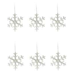 ULD-E1503-072/DTA BLUE IP20 SNOWFLAKES-3 Занавес фигурный светодиодный, 1,5х0,3м. 72 светодиода. Синий свет. Провод прозрачный. TM Uniel