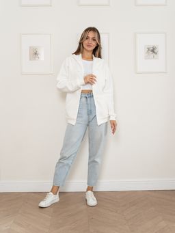 Толстовка футер 3х нитка с начесом.арт.286-28,молочная - Binita фото 4