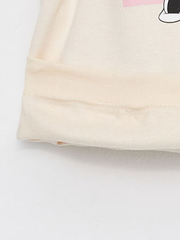 Kap??onlu Minnie Mouse Bask?l? Uzun Kollu K?z ?ocuk Sweatshirt - Waikiki фото 3