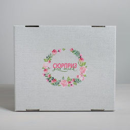 Складная коробка Цветочный сад, 31 х 25,5 х 16 см - Дарите счастье фото 2