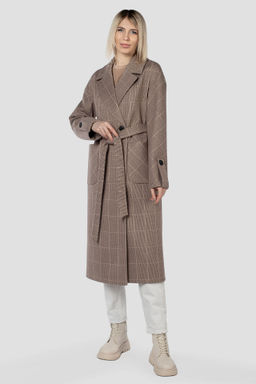 Пальто женское демисезонное (пояс)