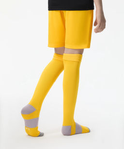 Гетры футбольные JOGEL CAMP BASIC SOCKS, желтый/серый/белый