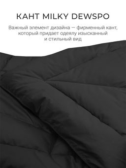 Одеяло Cloud Cool Graphite 220х240см всесезонное 200г/м2 ЕС-7043 - Espera фото 8