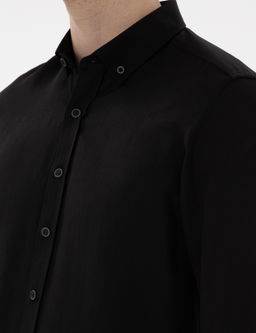 Siyah Regular Fit Uzun Kollu G_mlek - Pierre cardin фото 7