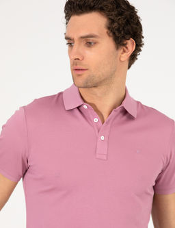G_l Kurusu Polo Yaka Slim Fit Basic Merserize T-shirt