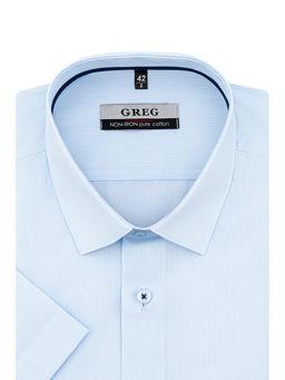 Сорочка мужская короткий рукав GREG 211/201/0759/Z/1p