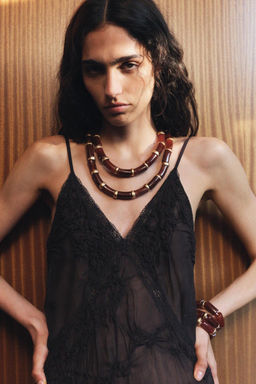 2-PACK OF CONTRAST NECKLACES - Zara фото 2