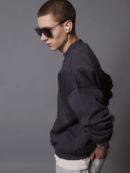 Свитшот оверсайз К501 Графит