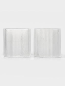 Стаканы Magistro «Грани», 450 мл, 8.5×9 см, набор 2 шт., стекло, прозрачные