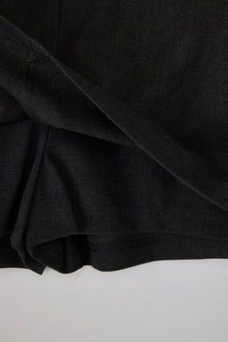 Siyah Mini Duz Kesim Sort Etek Sort & Bermuda TWOAW26SR00016 - Trendyolmilla фото 6