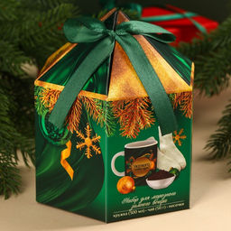 Подарочный набор С новым годом: чай, кружка, носки