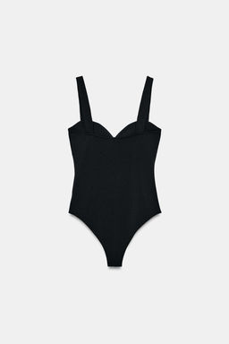 STRAPPY BODYSUIT - Zara фото 21