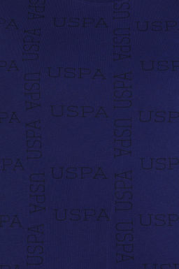 U. S. Polo Assn Мужская темно-синяя футболка с круглым вырезом - U.s. polo assn фото 6