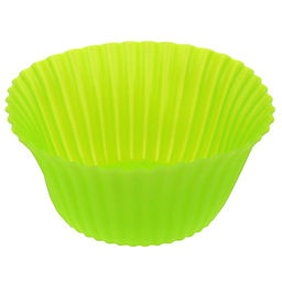 Форма для выпечки с тефлоновым покрытием 34,5х26см h2,8см, для 12 булочек, с индивидульными силиконовыми вставками 7х3см (Китай) - Домашняя мода фото 3