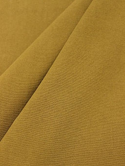 Плательный хлопок цв.Темная горчица, ш.1.46м, хлопок-100%, 150гр/м.кв