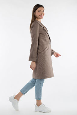 01-09607 Пальто женское демисезонное - El podio фото 5